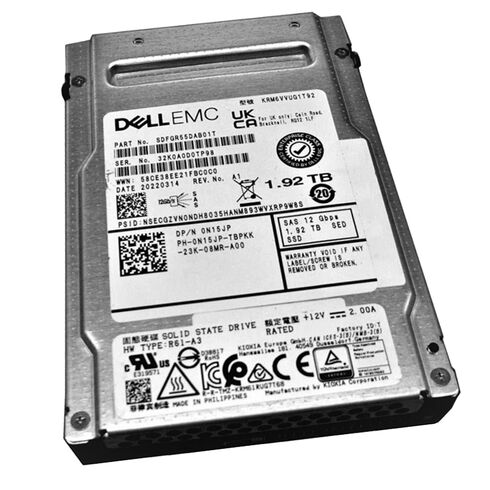 SDFGR55DAB01T Kioxia SAS 12GBPS 1.92TB SSD