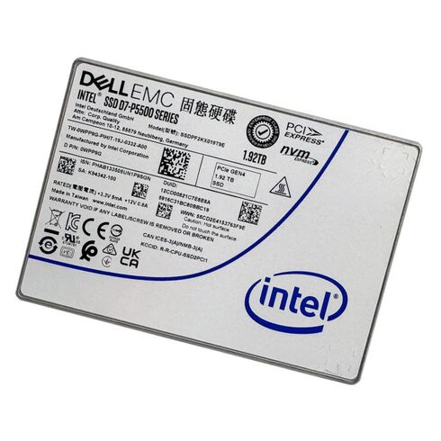 SSDPF2KX019T1P Intel 1.92TB PCI Express NVMe SSD