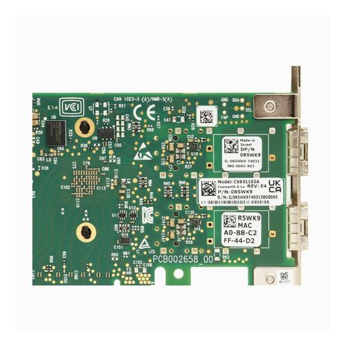 Dell K85Y5 2 Ports ConnectX-6 Lx PCI-E Adapter