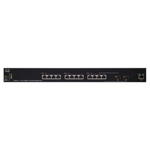 Cisco SX350X-12-K9 12 Ports 10GBase-T Switch