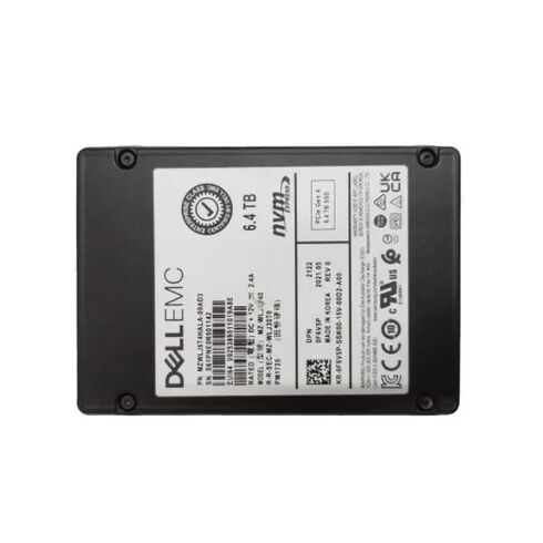 Dell F6V5P 6.4TB PCI-Express NVMe SSD