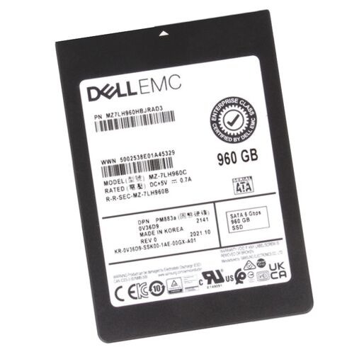 Samsung MZ7KM960HMJP0D3 960GB SATA-6GBPS SSD Sm863a