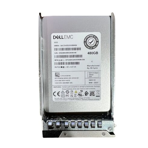 67HTF Dell SATA-6GBPS 480GB SSD