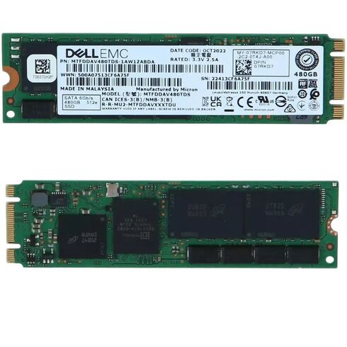 Dell 7RKD7 6GBPS SATA 480GB Solid State Drive