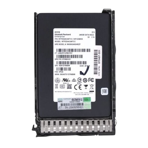HPE 757366-001 Hot Plug SSD