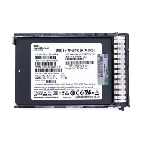 HPE 757371-001 Hot Swap SATA 6GBPS SSD
