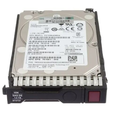 HPE EG001200JWJNK 1.2TB With Tray HDD