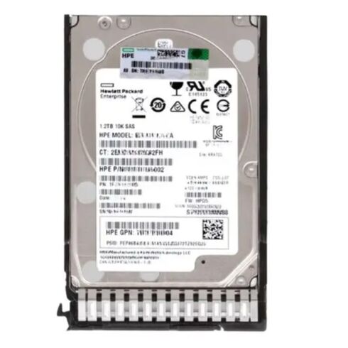 HPE EG001200JWJNQ 1.2TB SAS 12GBPS SFF Hard DriveHPE EG001200JWJNQ SFF 10K RPM Hard Drive