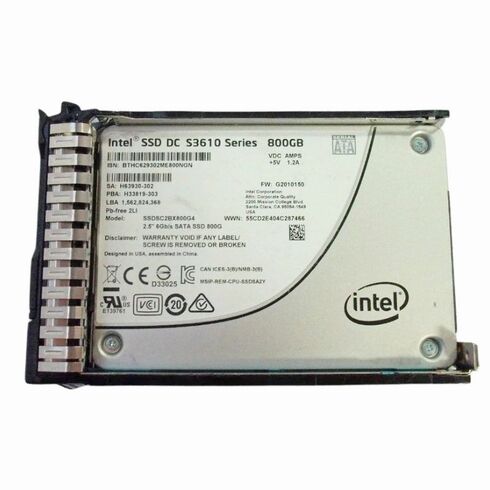 Intel SSDSC2BX800G401 S3610 SSD