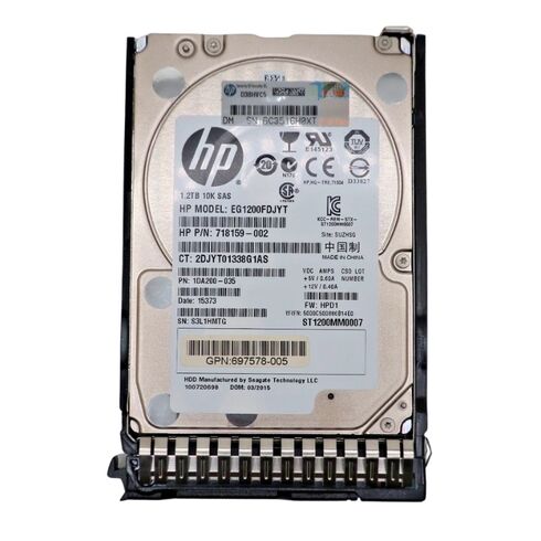HPE 697631-001 2.5Inch SFF Hard Drive