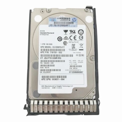 HPE 718162-B21 10K RPM HDD