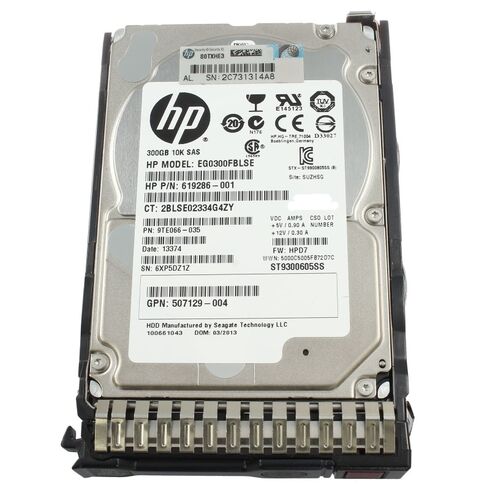 HPE EG0300FARTT 300GB Dual Port Enterprise Hard Drive