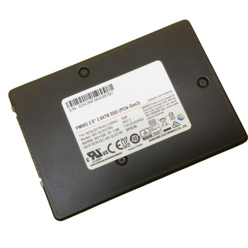 MZ-QLB3T80 Samsung SSD 3.84TB PCIe NVMe