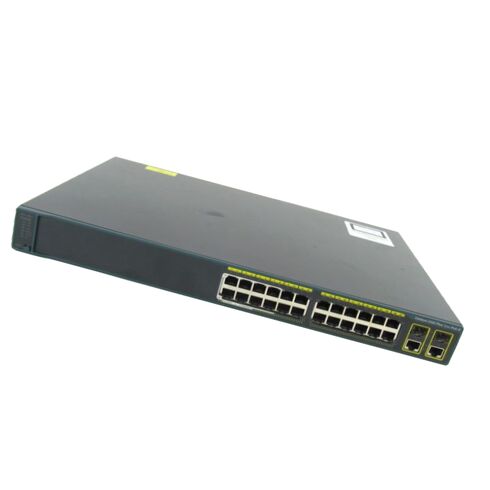 WS-C2960+24PC-S Cisco 24 Ports Managed Switch