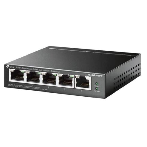 TL-SG105PE TP LINK 5 Ports Manageable Switch