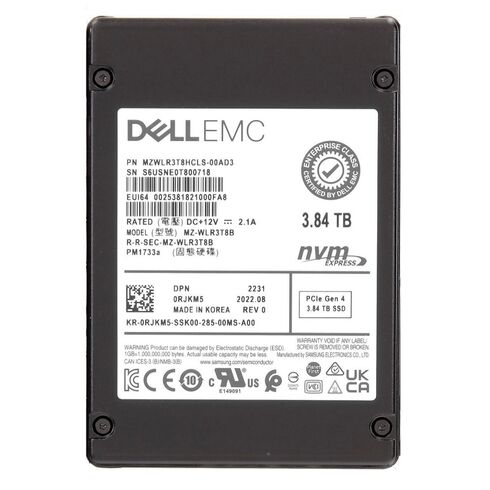 MZ-WLR3T8B Samsung 3.84TB NVMe SSD