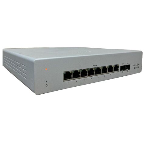 MS120-8FP-HW Cisco 8 Ports Managed Switch