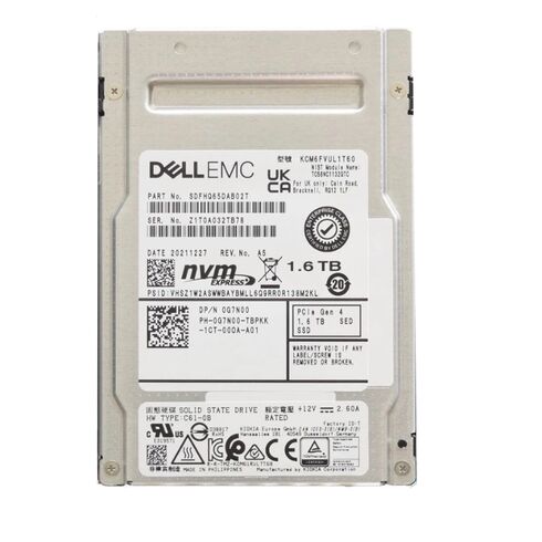 Kioxia KCM6FVUL1T60 1.6TB NVMe SSD