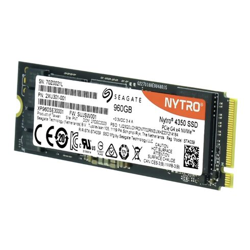 XP960SE30001 Seagate 960GB NVMe SSD