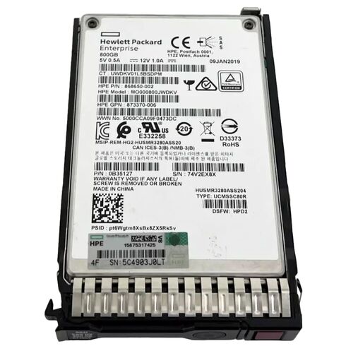 873363-B21 HPE SAS-12GBPS Solid State Drive