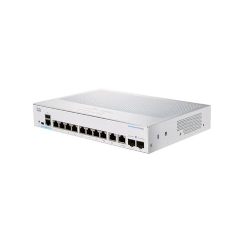 Cisco CBS250-8T-E-2G-NA 10 ports switch rack-mountable