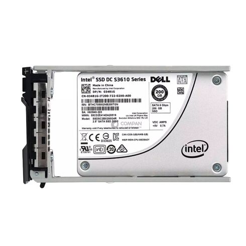 SATA 6GBPS SSD Dell 2THX8 200GB