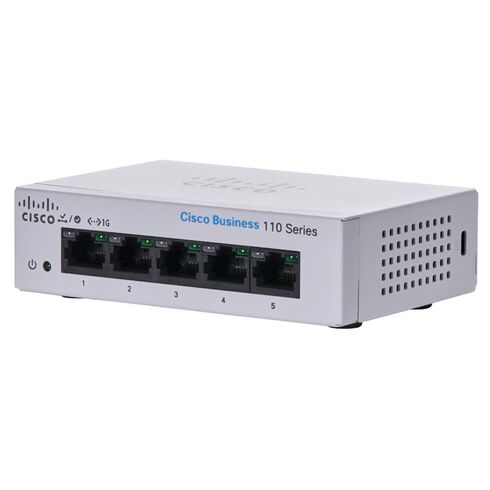 Cisco CBS110-5T-D 5 Ports Rack-mountable Switch