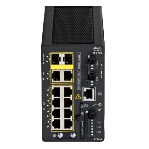 Cisco IE-3105-8T2C-E 10 Ports Ethernet Switch
