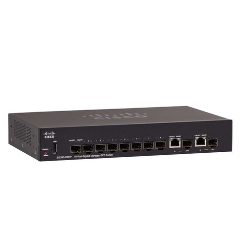 Cisco SG350-10MP-K9 8-Ports Manageable Switch