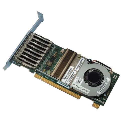 Cisco UCSC-MLOM-C25Q-04= Quad Port PCI-E AdapterCisco UCSC-MLOM-C25Q-04= 25GbE PCI-E Adapter