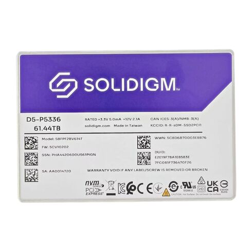SBFPF2BV614T001 Solidigm 61.44TB SSD