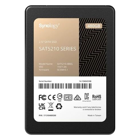 Synology SAT5220-480G 480GB SATA 6GBPS SSD