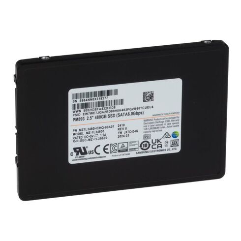 Samsung MZ-7L34800 480GB SATA-6GBPS SSD