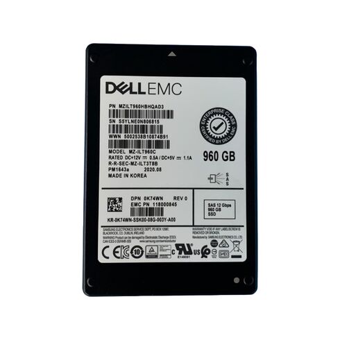 Samsung MZILT960HBHQAD3 960GB SAS 12GBPS SSD