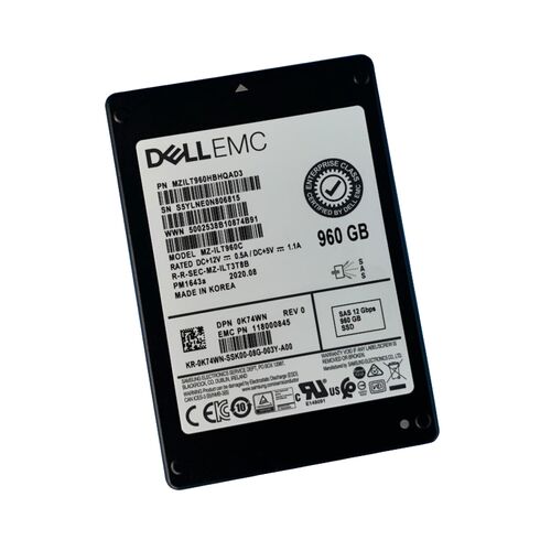 Samsung MZILT960HBHQAD3 SAS 12GBPS 960GB SSD
