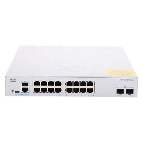 Cisco C1300-16T-2G 16-Port Network Switch