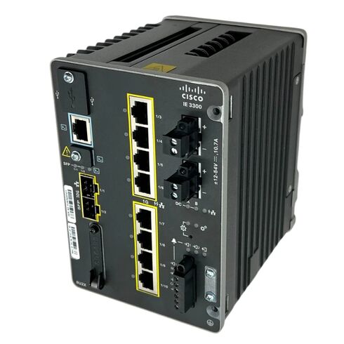 Cisco IE-3300-8U2X-E 8 Port Managed Switch