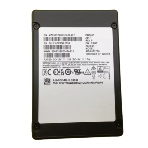 MZ-ILG3T80 3.84TB SAS-24GBPS SSD Samsung