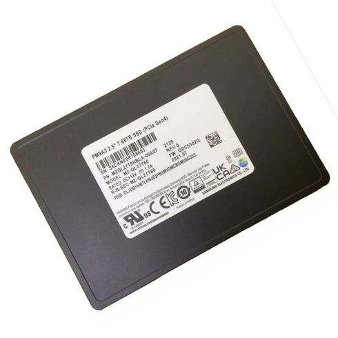 MZ-QL27T60 Samsung 7.68TB NVMe PCI SSD