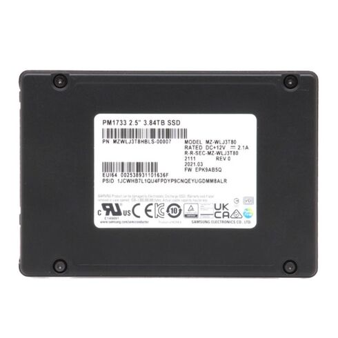 MZ-WLJ3T80 Samsung 3.84TB NVMe SSD