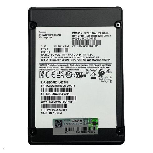 Samsung MZILG3T2HCLS-00AH3 SSD SAS-12GBPS 3.2TB
