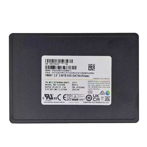 Samsung MZ7L33T8HBNA-00B7C SATA 6GBPS 3.84TB SSD