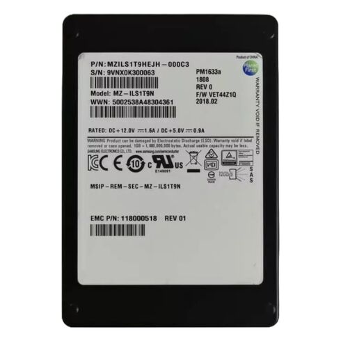 Samsung MZILS1T9HEJH-000H3 SAS SSD