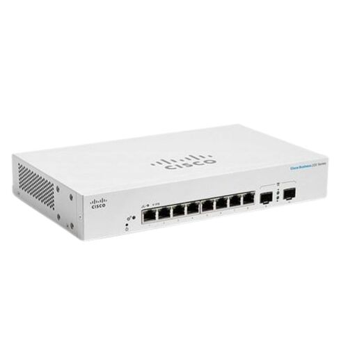Cisco CBS220-8FP-E-2G-NA 8-Ports Managed Switch