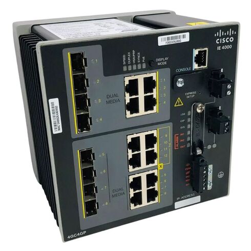 Cisco IE-4000-4GC4GP4G-E 12 Ports Ethernet Switch