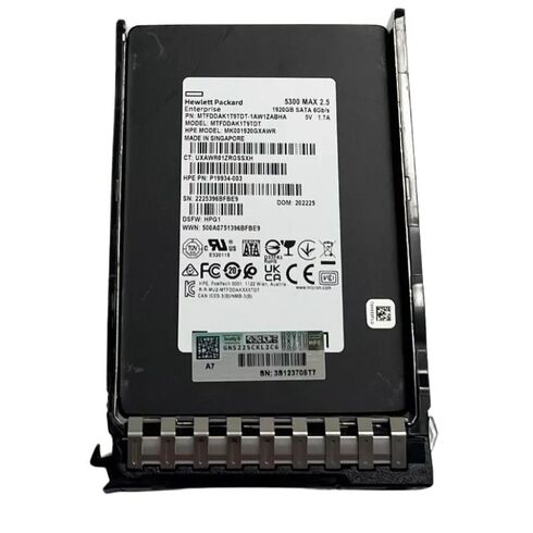 HPE P19941-B21 SATA 6GBPS Read Intensive SSD