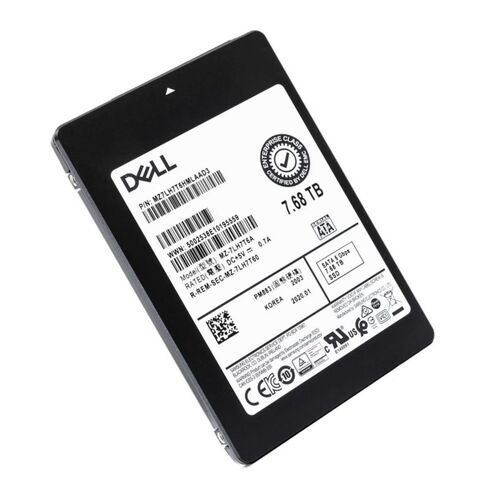 Samsung MZ7LH7T6HMLAAD3 SATA 6GBPS SSD 7.68TB