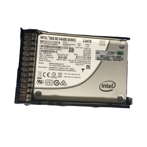 877764-B21 HPE 3.84TB SATA 6GBPS RI 2.5inch SSD