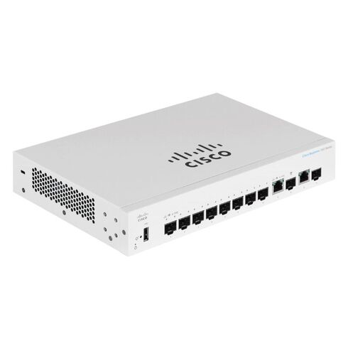 Cisco CBS350-8S-E-2G-NA 10 Ports Networking Switch