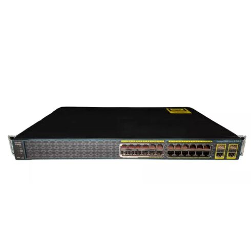 Cisco WS-C2960+24LC-S Managed Switch